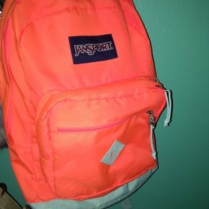 Pink and Blue Jansport BackPack